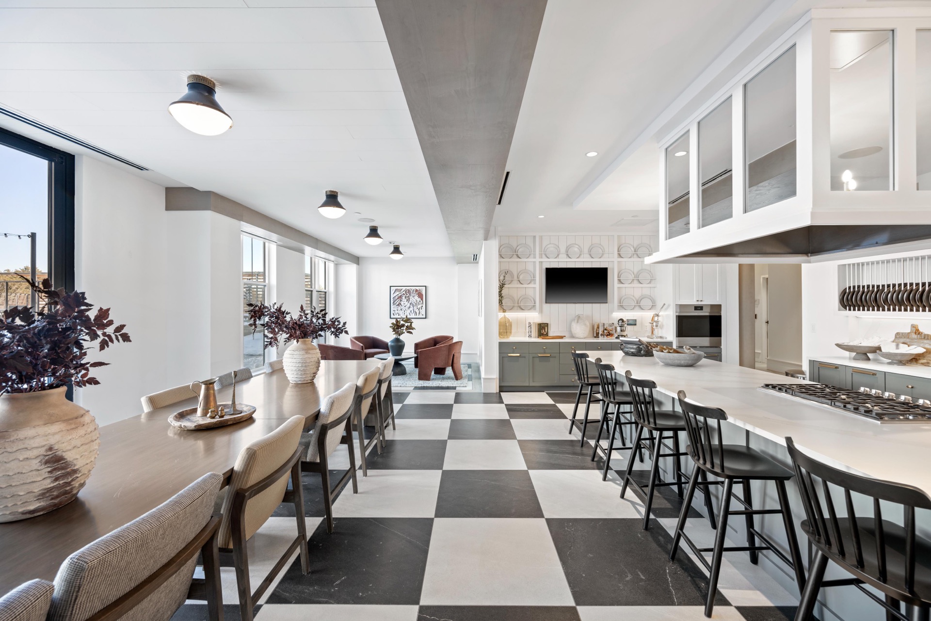 Chef's kitchen for connections and memories.