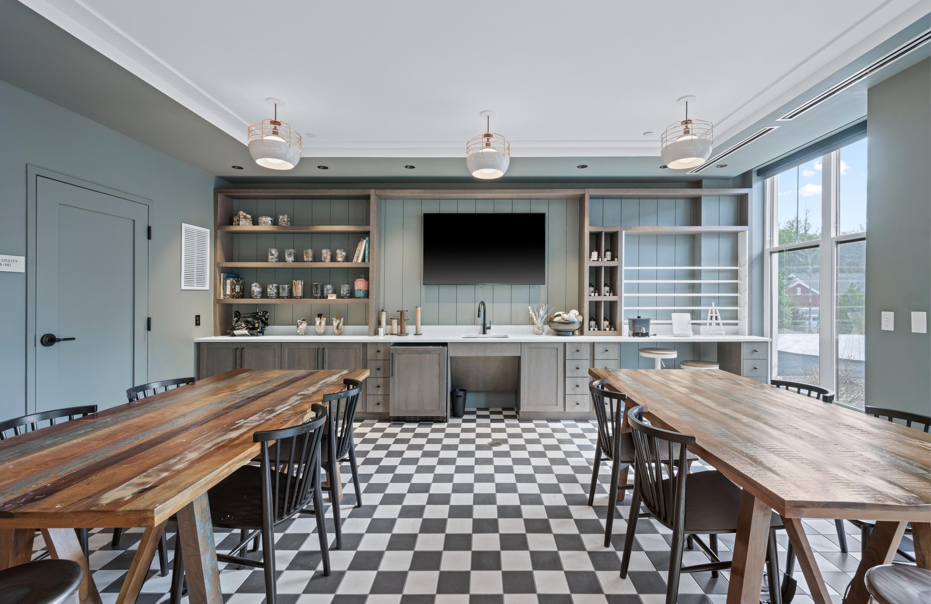 Inspiring makers studio view.