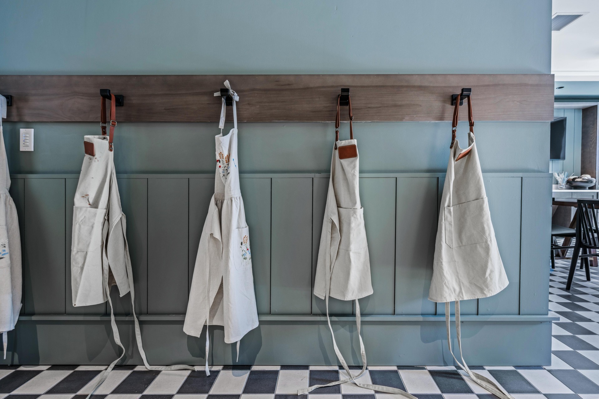 Studio space for creative endeavors.