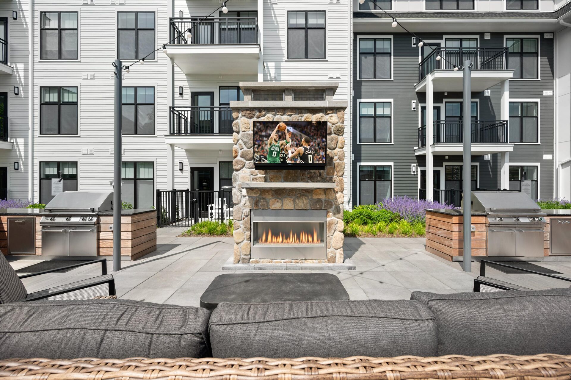 Flat screen TVs for relaxation, style, and entertainment.