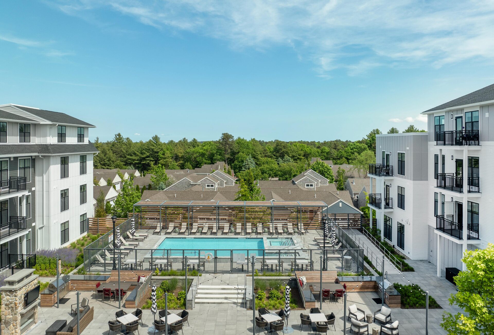 Exquisite courtyard pool.